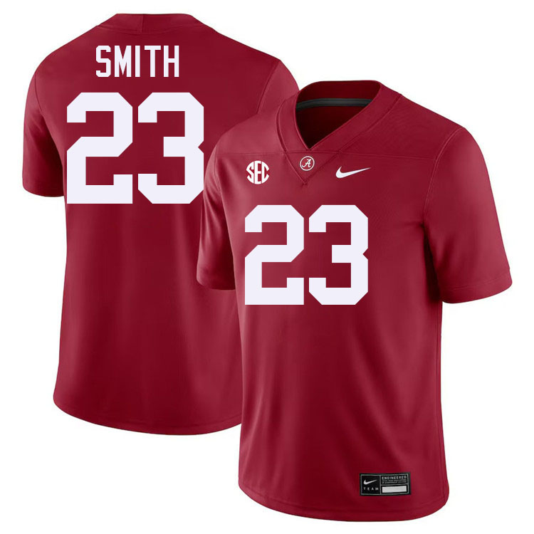 #23 James Smith Alabama Jersey,University Of Alabama Crimson Tide Football Jersey,Uniforms-Crimson